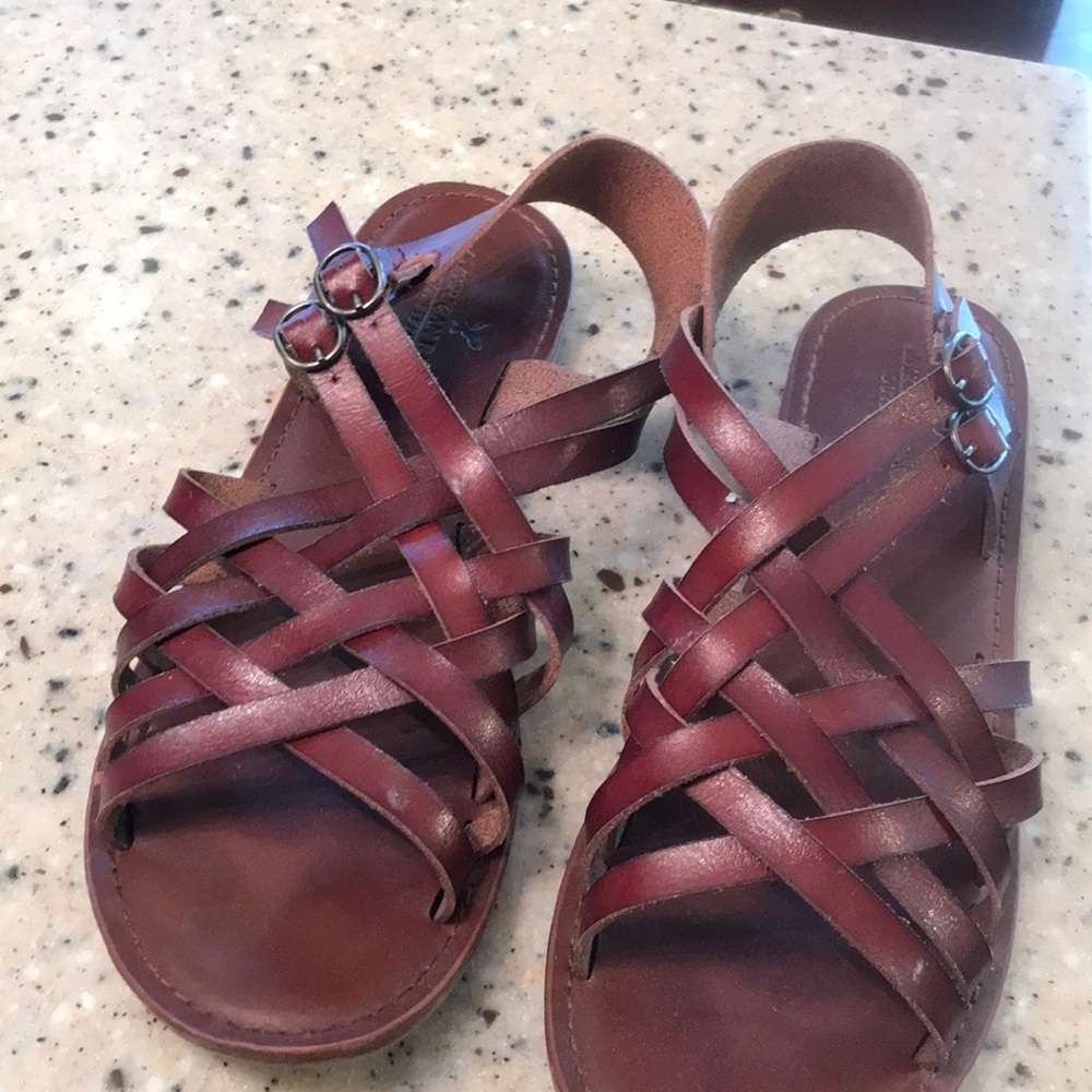 strappy sandals